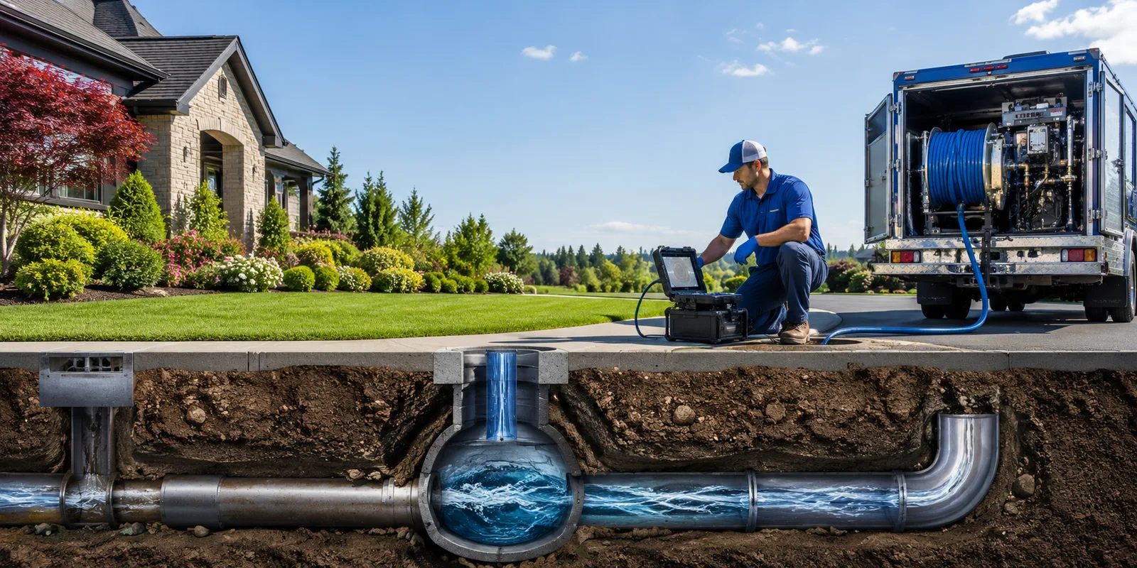 Drainage restoration information for Burlington, PA